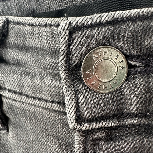 Athleta Gray Jeans Womens Size 4 Ankle Fitted - Picture 3 of 8